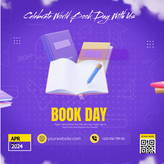 Book Cover Posts Book post template | PosterMyWall