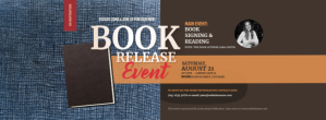 Book Release Facebook Cover Photo template