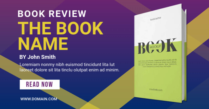 Copy of Book Review Banner Ad | PosterMyWall