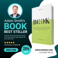 Book Seller Banner Ad Instagram na Post template