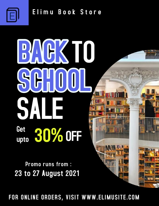 Book store flyer Templat | PosterMyWall
