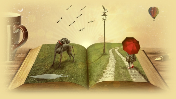 Copy of Book week flyer backdrop | PosterMyWall