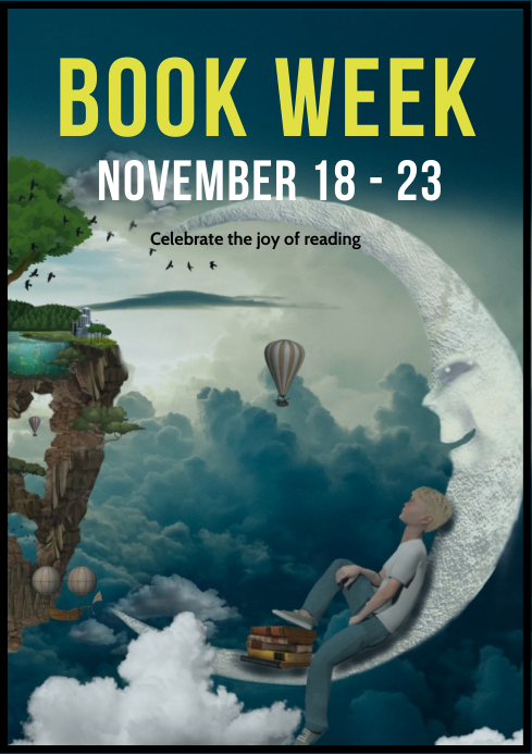 Book week poster Template | PosterMyWall