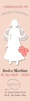 bookmark, first communion, church, iglesia, baptism, misa Media Página Oficio template