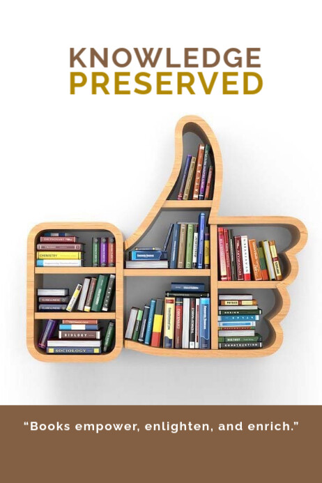 Books Template | PosterMyWall