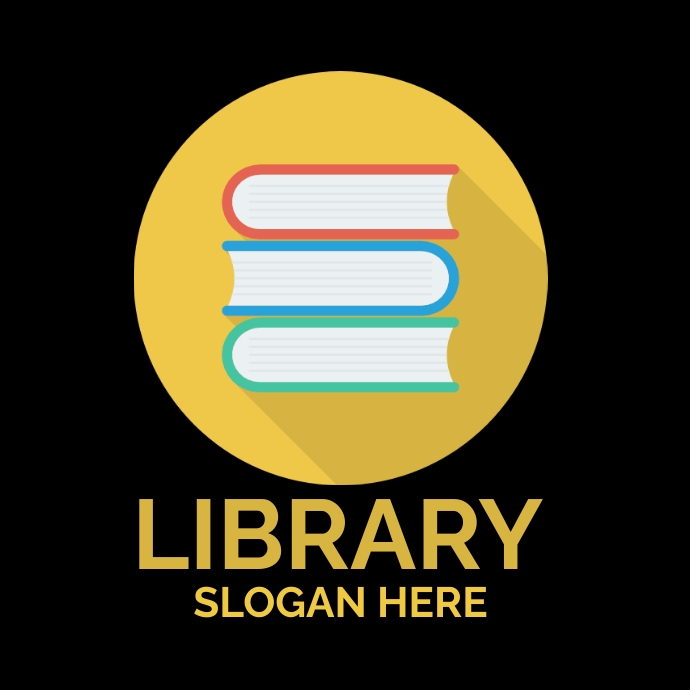 BOOKS LIBRARY LOGO Template | PosterMyWall
