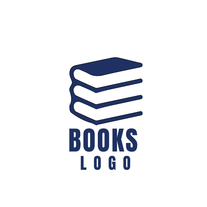 Logo Basic Books BOOKS/VECTOR/CREATIVE/EDUCATION LOGO Template | PosterMyWall