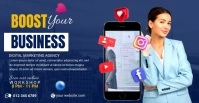 Boost Your Business Video Facebook Ad template