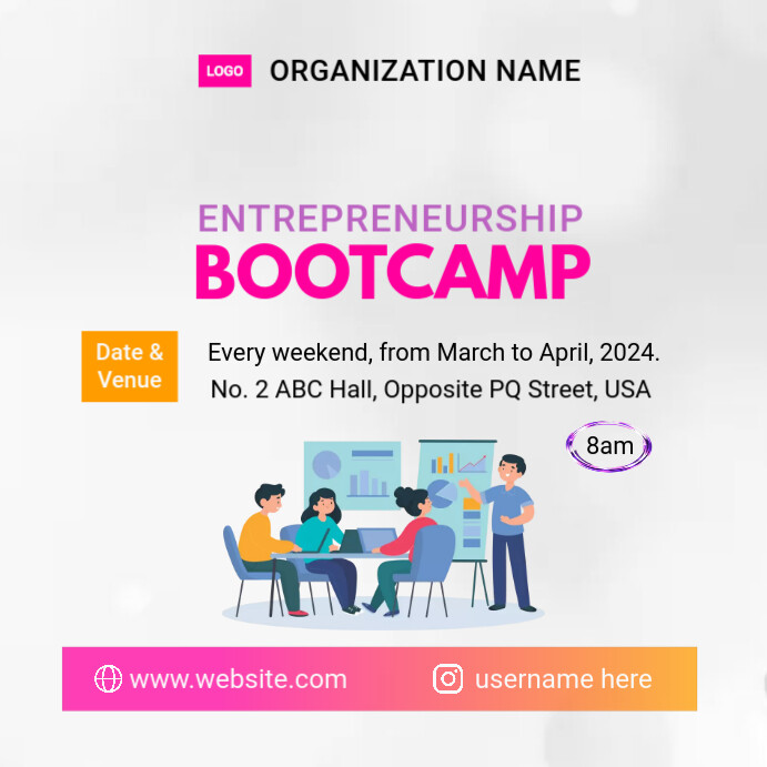 Bootcamp Flyer Design Template | PosterMyWall