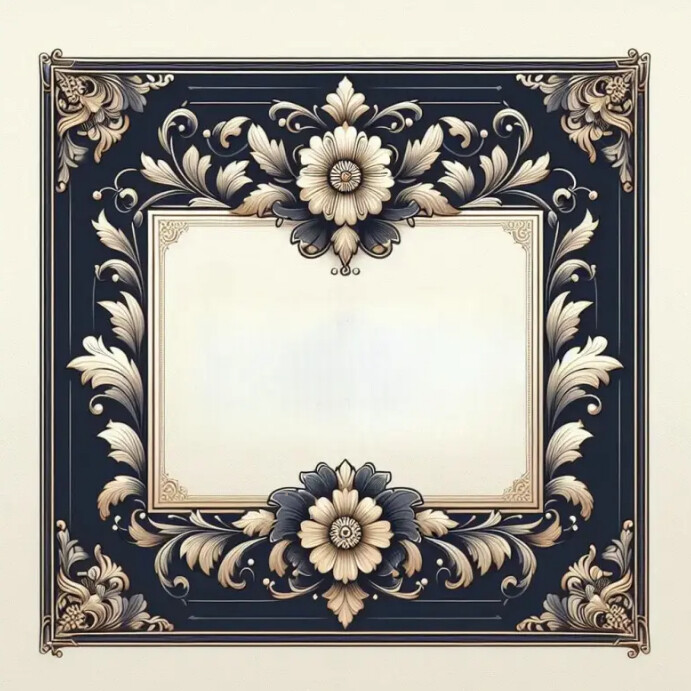 BORDER Template | PosterMyWall