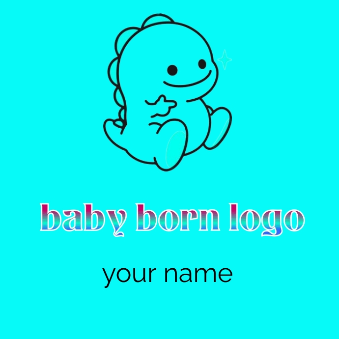 Born Sign Logo born logo Template | PosterMyWall