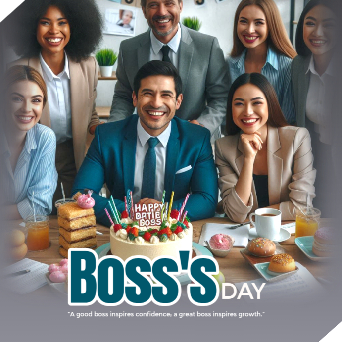 BOSS'S DAY Template | PosterMyWall