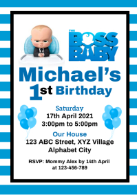 3 280 Boss Baby Customizable Design Templates Postermywall 3 280 Boss Baby Customizable Design Templates Postermywall