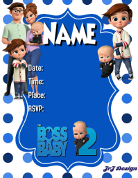 1 060 Boss Baby Customizable Design Templates Postermywall