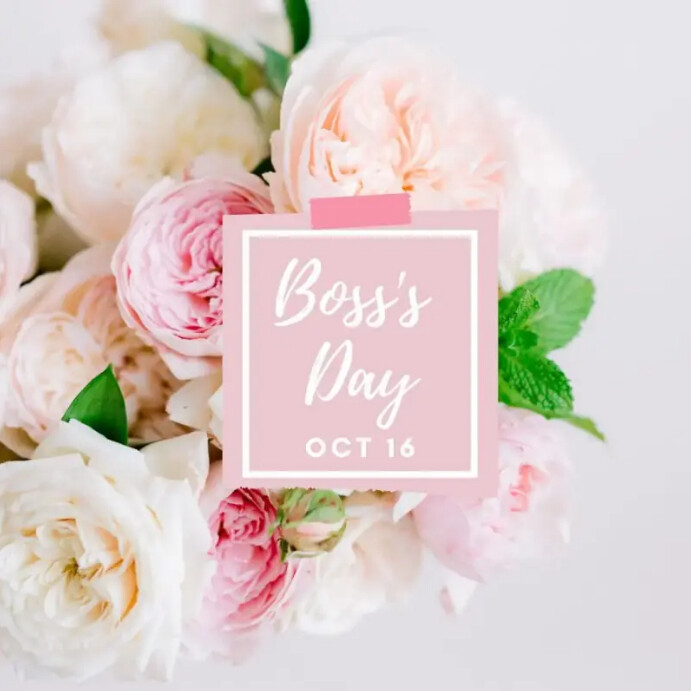 BOSS’S DAY Template | PosterMyWall