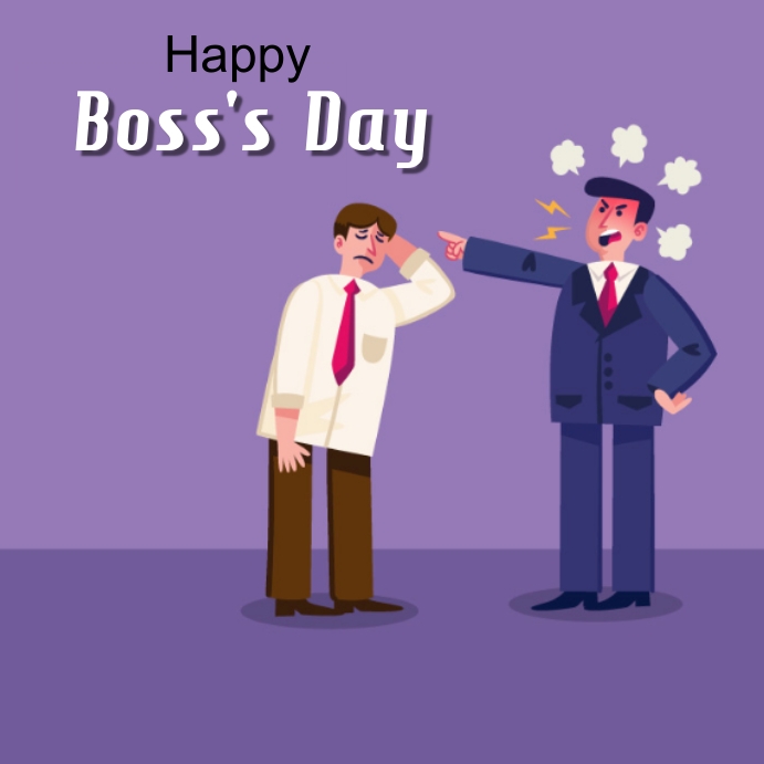 BOSS’S DAY Template | PosterMyWall