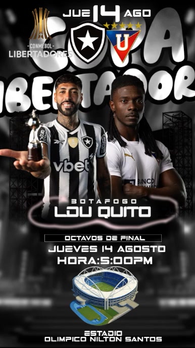 botafogo vs LDU quito Instagram Reel template