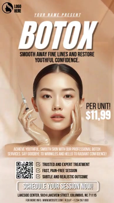 Botox Ads Digital Display (9:16) template