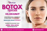 Botox Commercial Label template