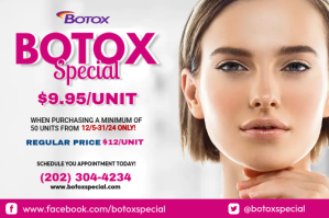 Botox Commercial Etykieta template