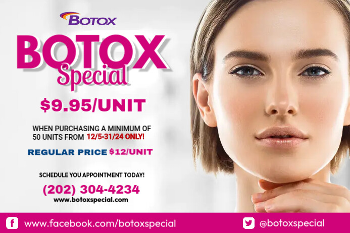Botox Commercial Template | PosterMyWall