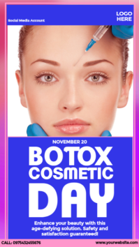 BOTOX Cosmetic Day Design Instagram Story template