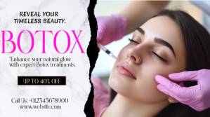 Botox design YouTube 缩略图 template
