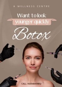 botox face treatment template A3