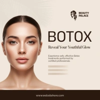Botox flyer template | Botox Template | Botox poster Message Instagram