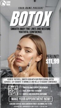Botox Free Template Digital Display (9:16)