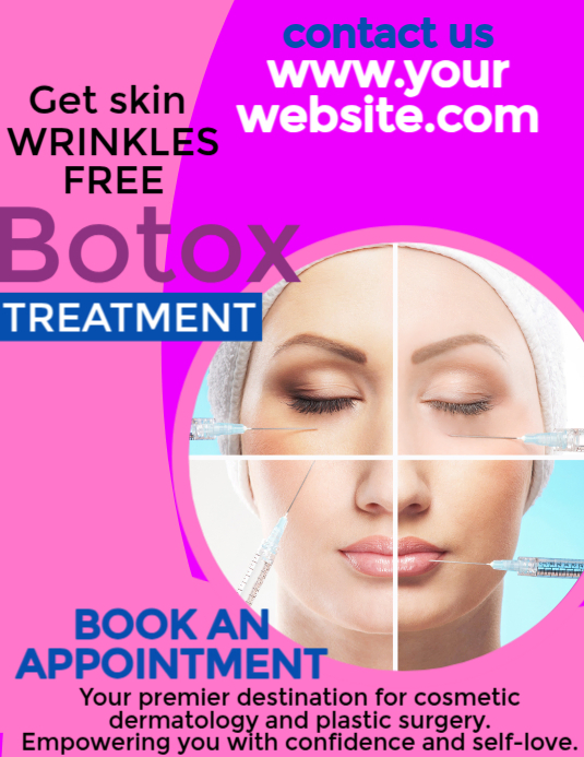 Botox Treatment Promotion Template | PosterMyWall