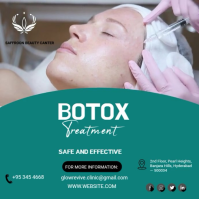 Botox reatment Instagram Post template