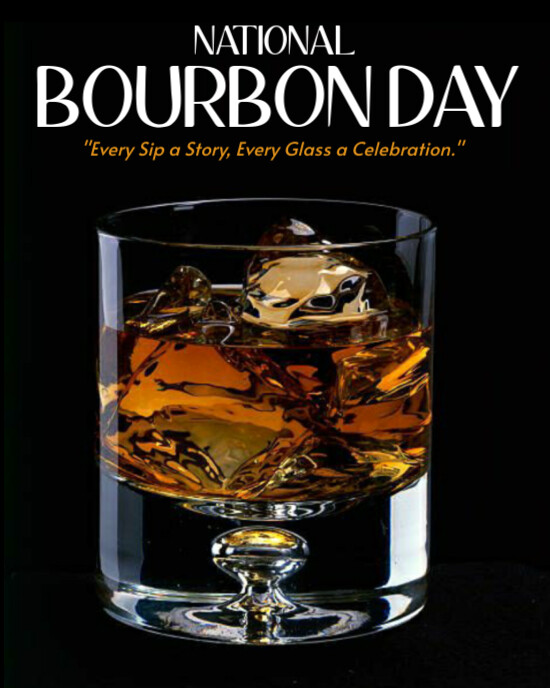 Bourbon Instagram Portrait template