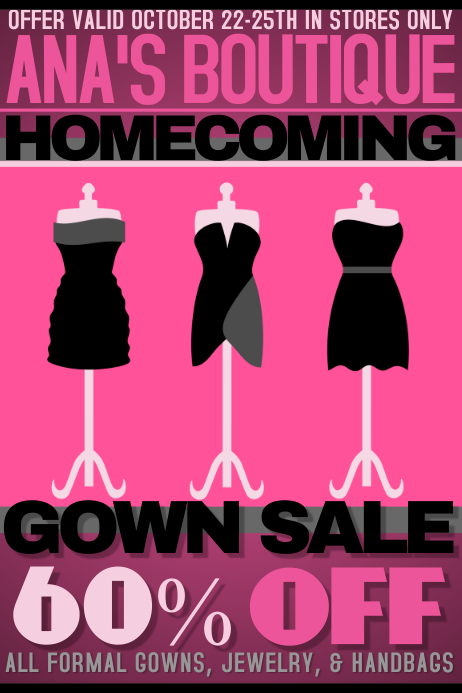 prom dress sale flyer Summer Sample Sale is here! Designer gowns, prom dresses, evening wear, and more starting at just $100. Saturday, June 20th