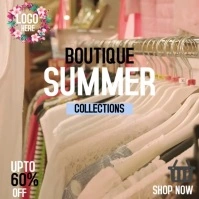 Boutique sale Square (1:1) template