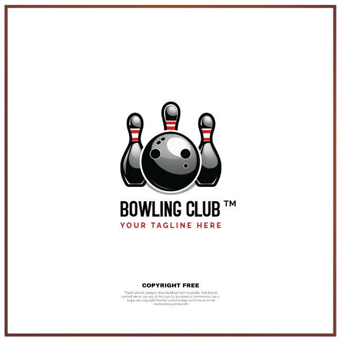 Bowling Ilogo template