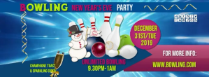bowling party fb video Copertina Facebook template