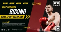 Boxing Ads Изображение, которым поделились на Facebook template