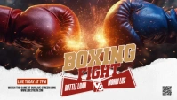 Boxing Blog Header 博客标题 template
