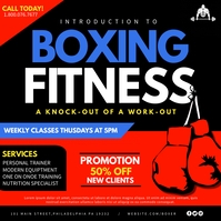 Boxing Class Template | PosterMyWall