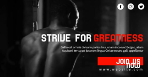 boxing classes video advertising template des