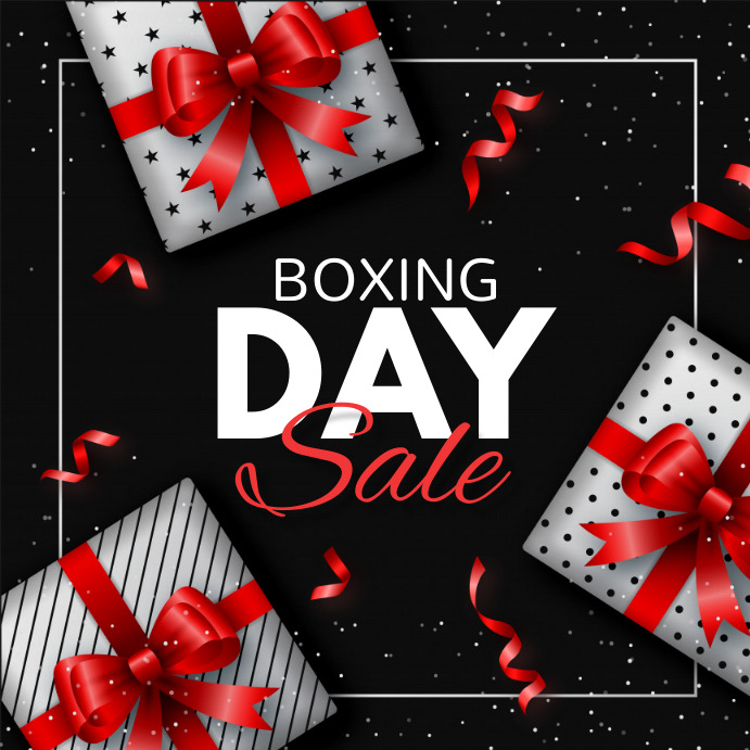 boxing day,black friday,christmas retail Template PosterMyWall