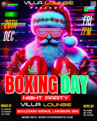 boxing day Instagram Portrait template