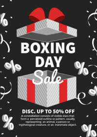 Boxing day A6 template