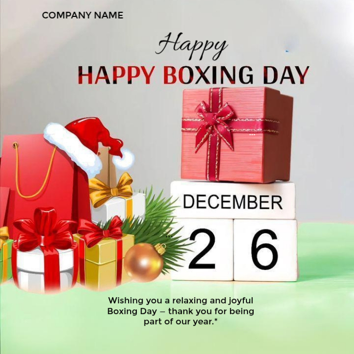 Boxing day Template | PosterMyWall