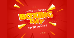 Boxing Day Gedeelde afbeelding op Facebook template