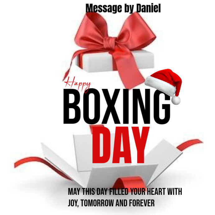 Boxing Day Template | PosterMyWall