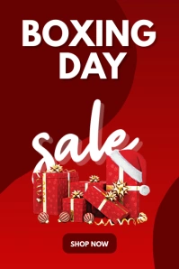 Boxing Day Pinterest Grafieka template