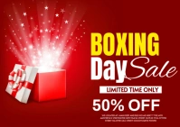 Boxing day Postal template
