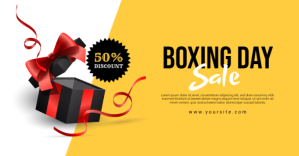 Boxing Day auf Facebook geteiltes Bild template